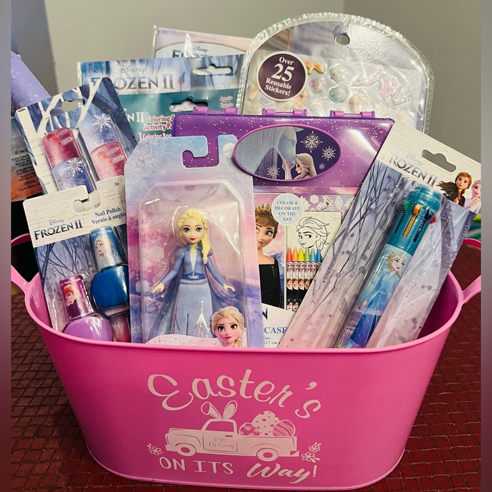 Frozen 2 Easter Activity Basket